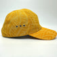 FENDI FXQ768 Zucca Baseball Cap, Canvas, Women's, Yellow