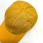 FENDI FXQ768 Zucca Baseball Cap, Canvas, Women's, Yellow
