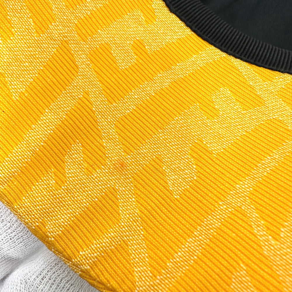 FENDI FXQ768 Zucca Baseball Cap, Canvas, Women's, Yellow