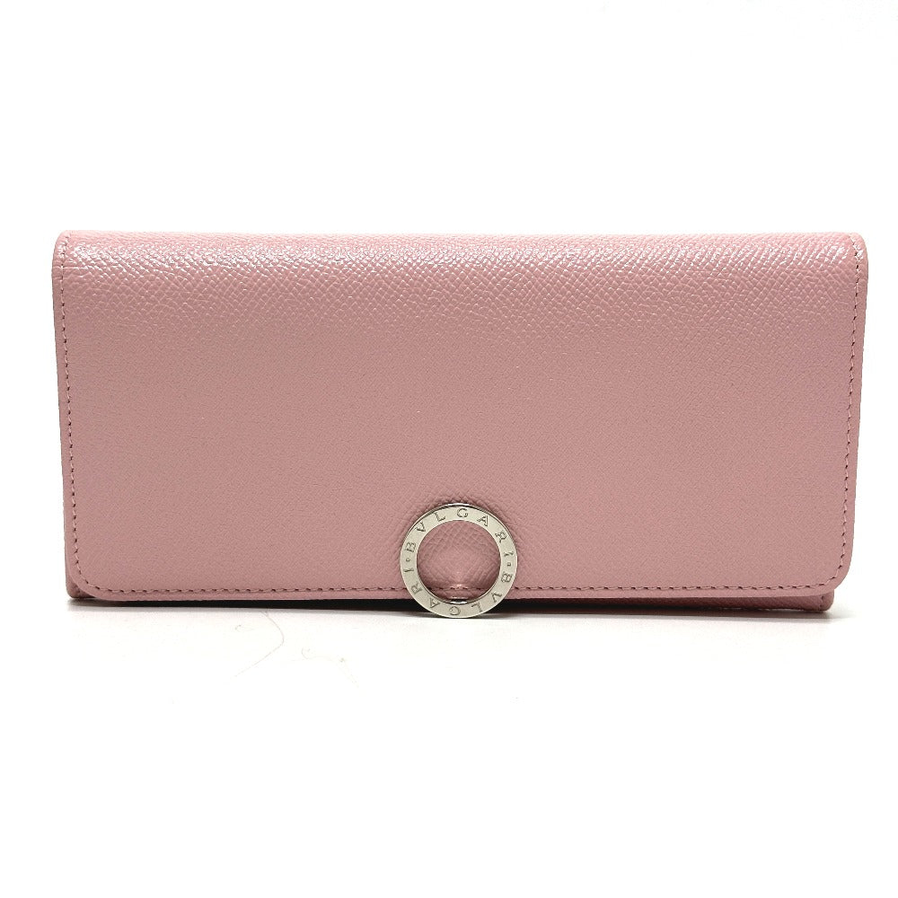 BVLGARI 291419 BVLGARI BVLGARI Long Wallet Leather Women's Pink