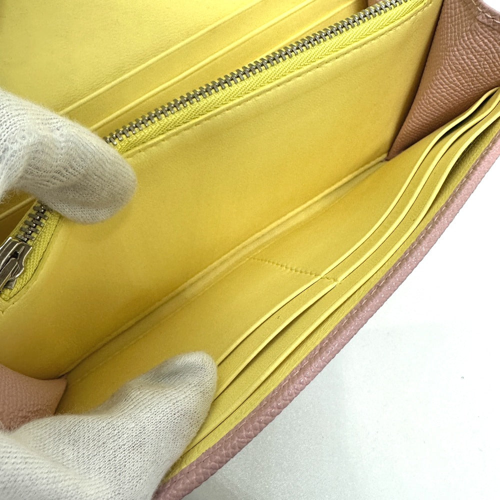 BVLGARI 291419 BVLGARI BVLGARI Long Wallet Leather Women's Pink