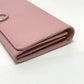BVLGARI 291419 BVLGARI BVLGARI Long Wallet Leather Women's Pink
