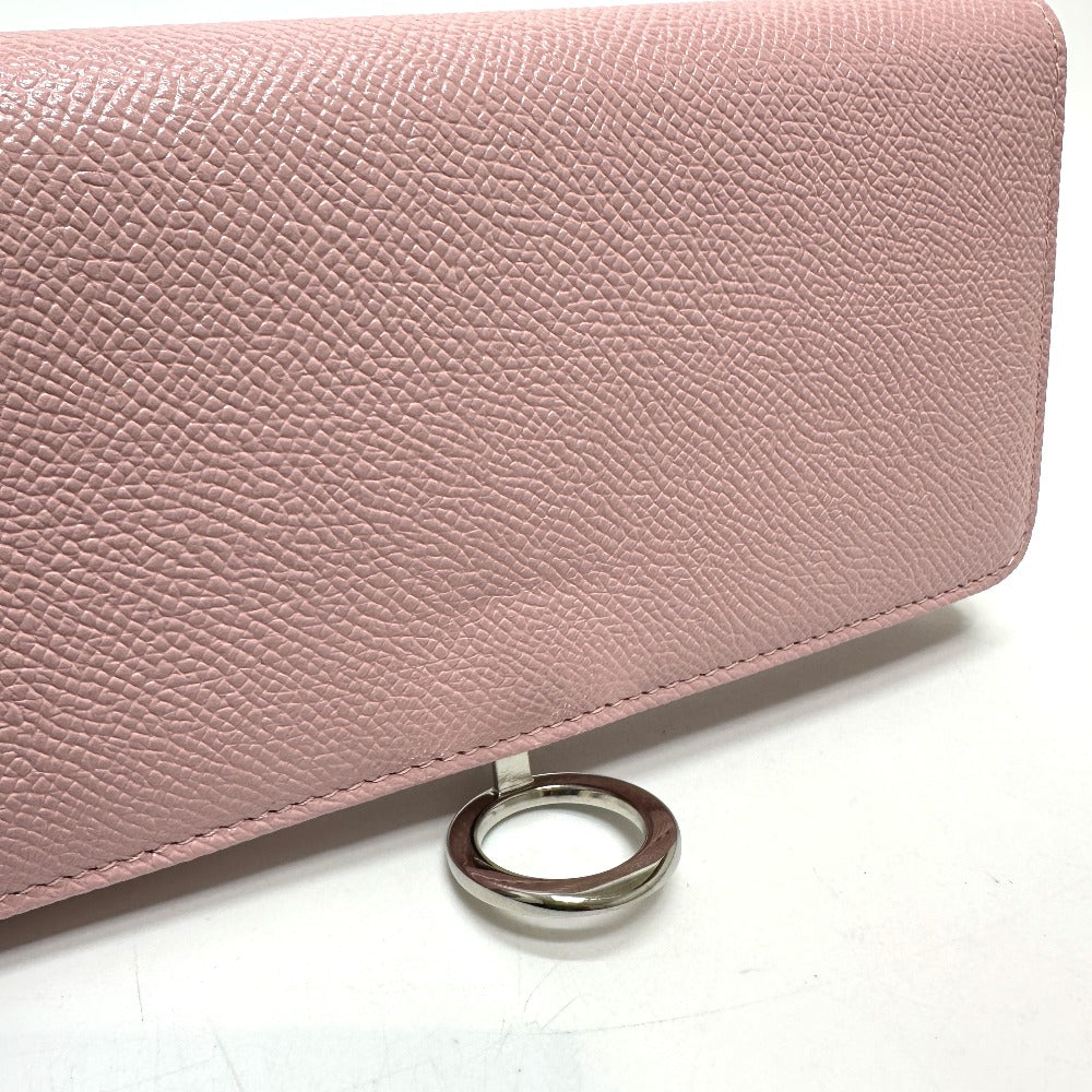 BVLGARI 291419 BVLGARI BVLGARI Long Wallet Leather Women's Pink