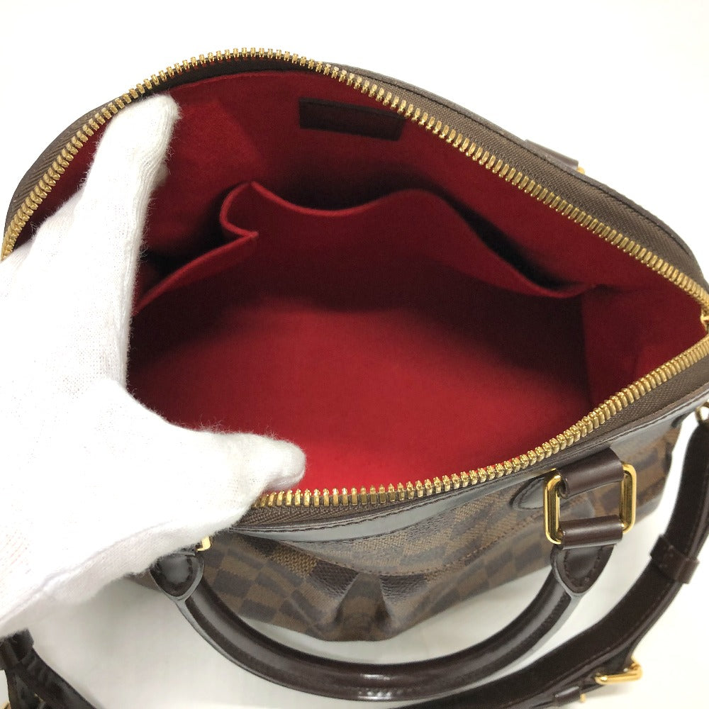 LOUIS VUITTON N51998 Damier Trevi GM 2-Way Handbag, Damier Canvas, Women's, Brown