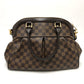 LOUIS VUITTON N51998 Damier Trevi GM 2-Way Handbag, Damier Canvas, Women's, Brown