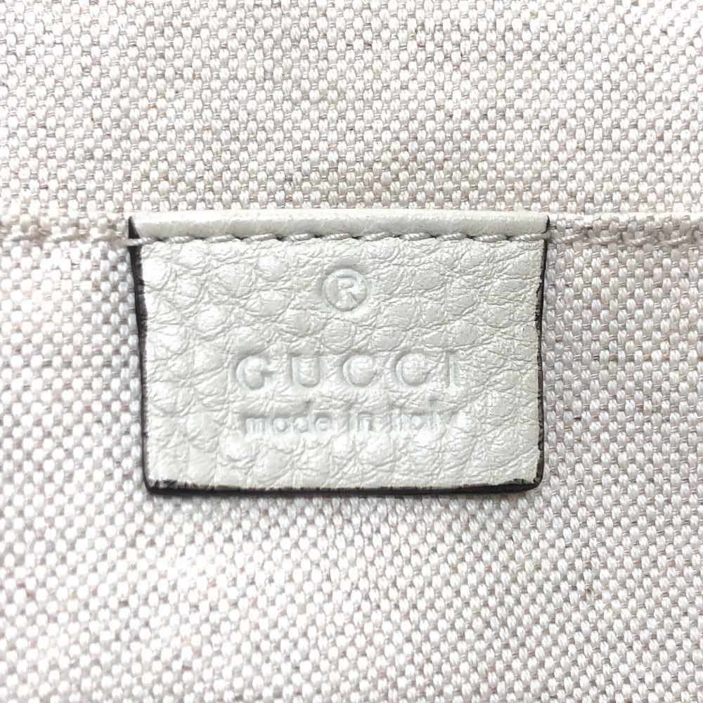 GUCCI 370833 バンブー バックパック カバン リュックサック レザー レディース