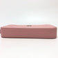 CHANEL A82527 CC Coco Mark Matelasse Wild Stitch Chain Wallet Long Wallet Shoulder Bag Lambskin Women's Pink