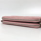 CHANEL A82527 CC Coco Mark Matelasse Wild Stitch Chain Wallet Long Wallet Shoulder Bag Lambskin Women's Pink