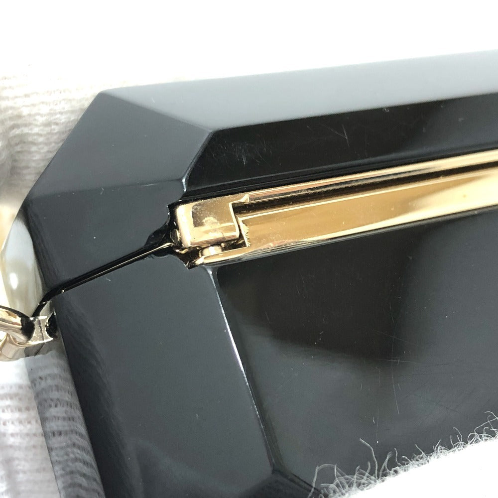 CHANEL AB6425 CC ココマーク AirPodsPro エアポッズケース apple アップル パールショルダー P21A イヤホン ショルダーバッグ イヤフォンケース プラスチック レディース ブラック - brandshop-reference