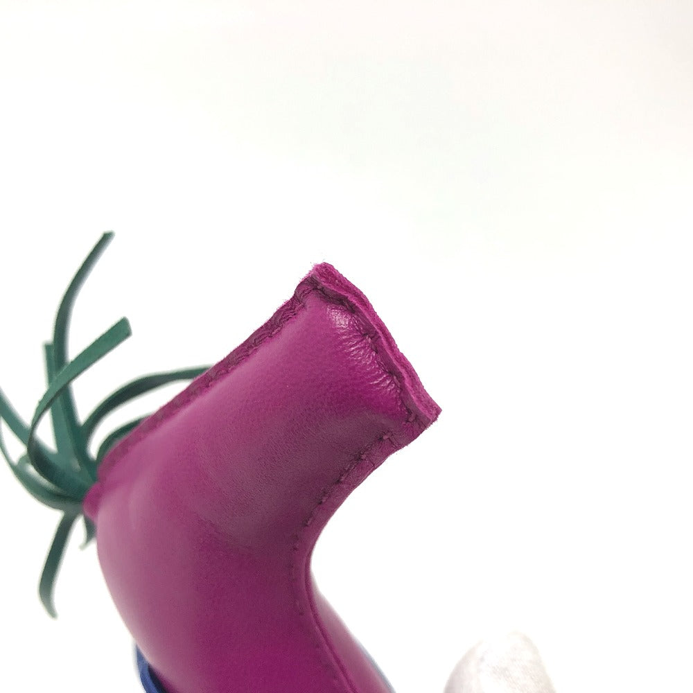 HERMES ロデオGM バッグチャーム アニョーミロ レディース ローズパープル/ブルーエレクトリック パープル - brandshop-reference