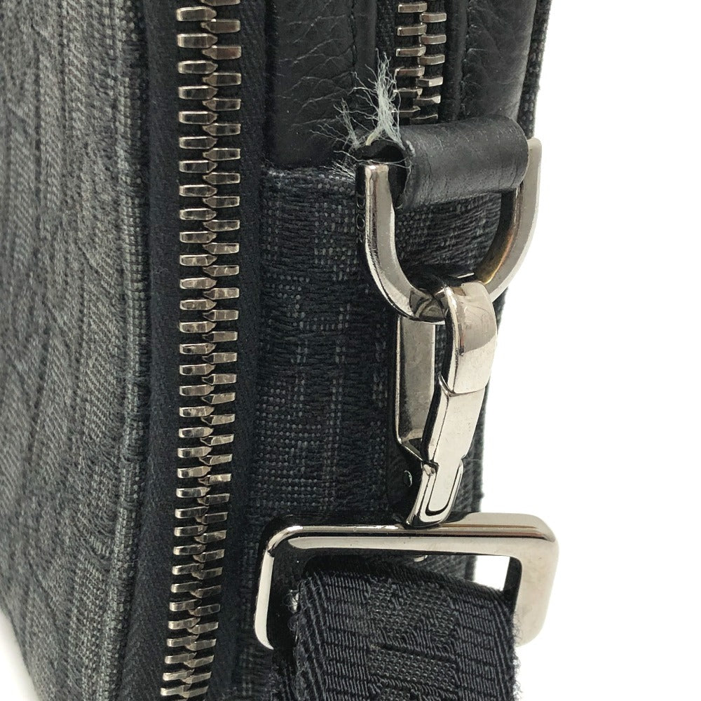 Dior 2ESBC119VPD オブリーク メッセンジャー ポーチ カバン ショルダーバッグ キャンバス メンズ ネイビー - brandshop-reference