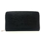 LOUIS VUITTON M63852 エピ ジッピー オーガナイザー ラウンドファスナー 長財布 エピレザー メンズ ブラック