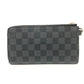 LOUIS VUITTON N60379 ダミエグラフィット ジッピー ドラゴンヌ L字型 ストラップ付長財布 長財布 ダミエグラフィットキャンバス メンズ ブラック - brandshop-reference