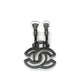 CHANEL CC ココマーク A17S イヤリング メタル レディース ブラック