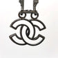 CHANEL CC ココマーク A17S イヤリング メタル レディース ブラック