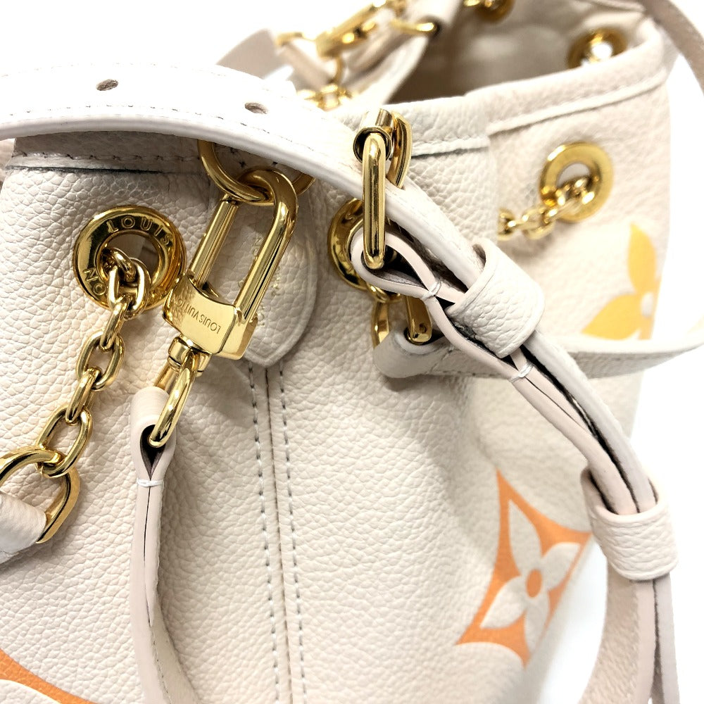 LOUIS VUITTON M46545 Monogram Empreinte Summer Bundle 2-Way Bag, Handbag, Monogram Empreinte Leather, Women's, Beige