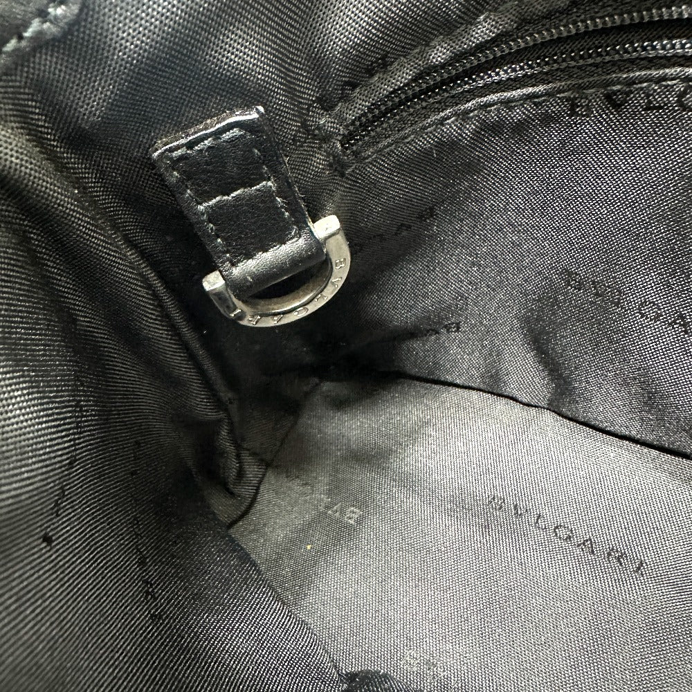 BVLGARI ロゴマニア カバン ハンドバッグ キャンバス/レザー レディース ネイビー系 - brandshop-reference