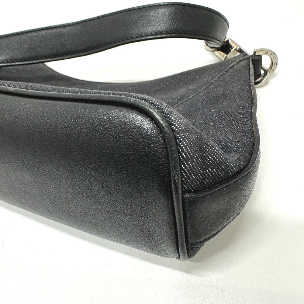 BVLGARI ロゴマニア カバン ハンドバッグ キャンバス/レザー レディース ネイビー系 - brandshop-reference