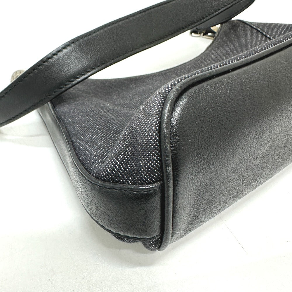 BVLGARI ロゴマニア カバン ハンドバッグ キャンバス/レザー レディース ネイビー系 - brandshop-reference