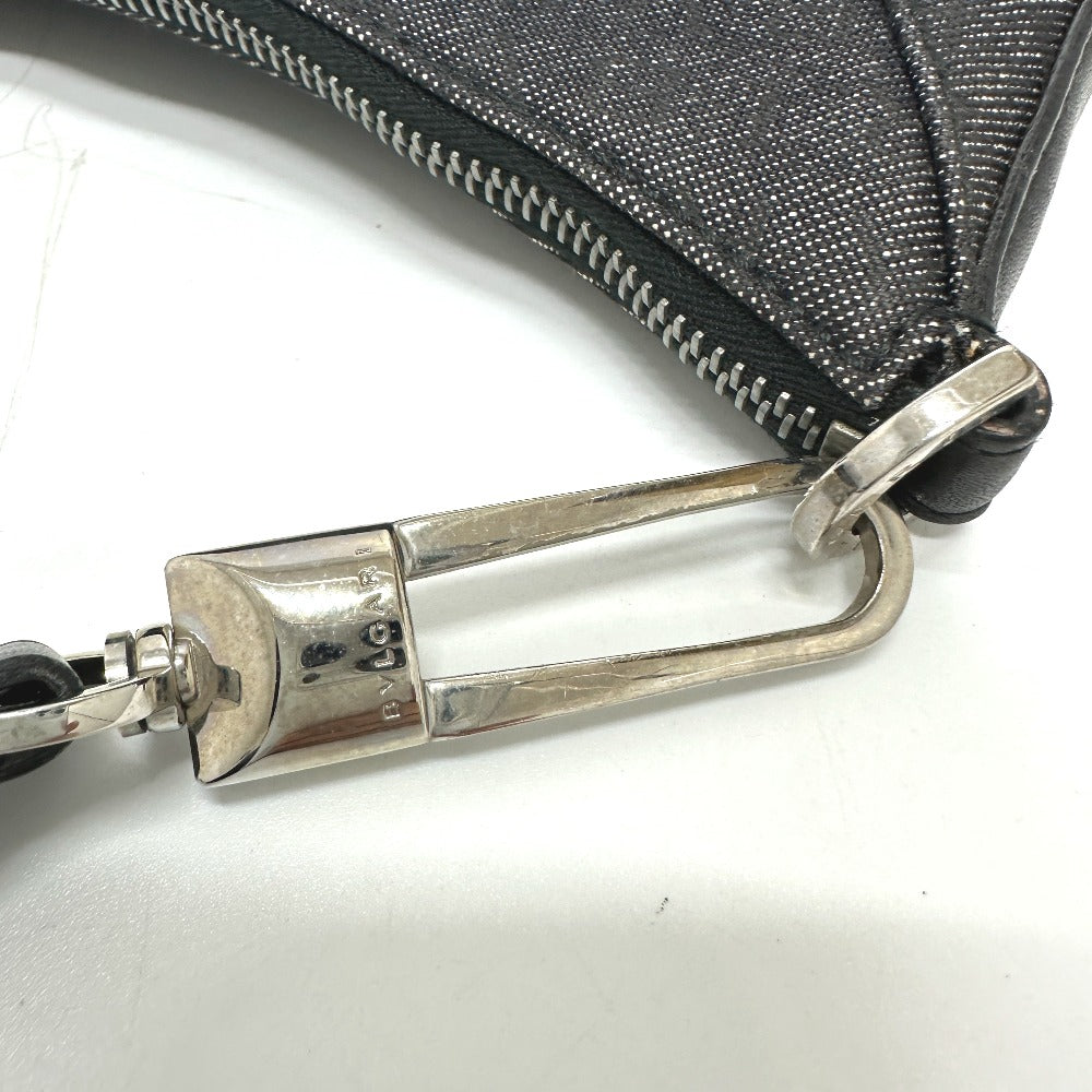 BVLGARI ロゴマニア カバン ハンドバッグ キャンバス/レザー レディース ネイビー系 - brandshop-reference