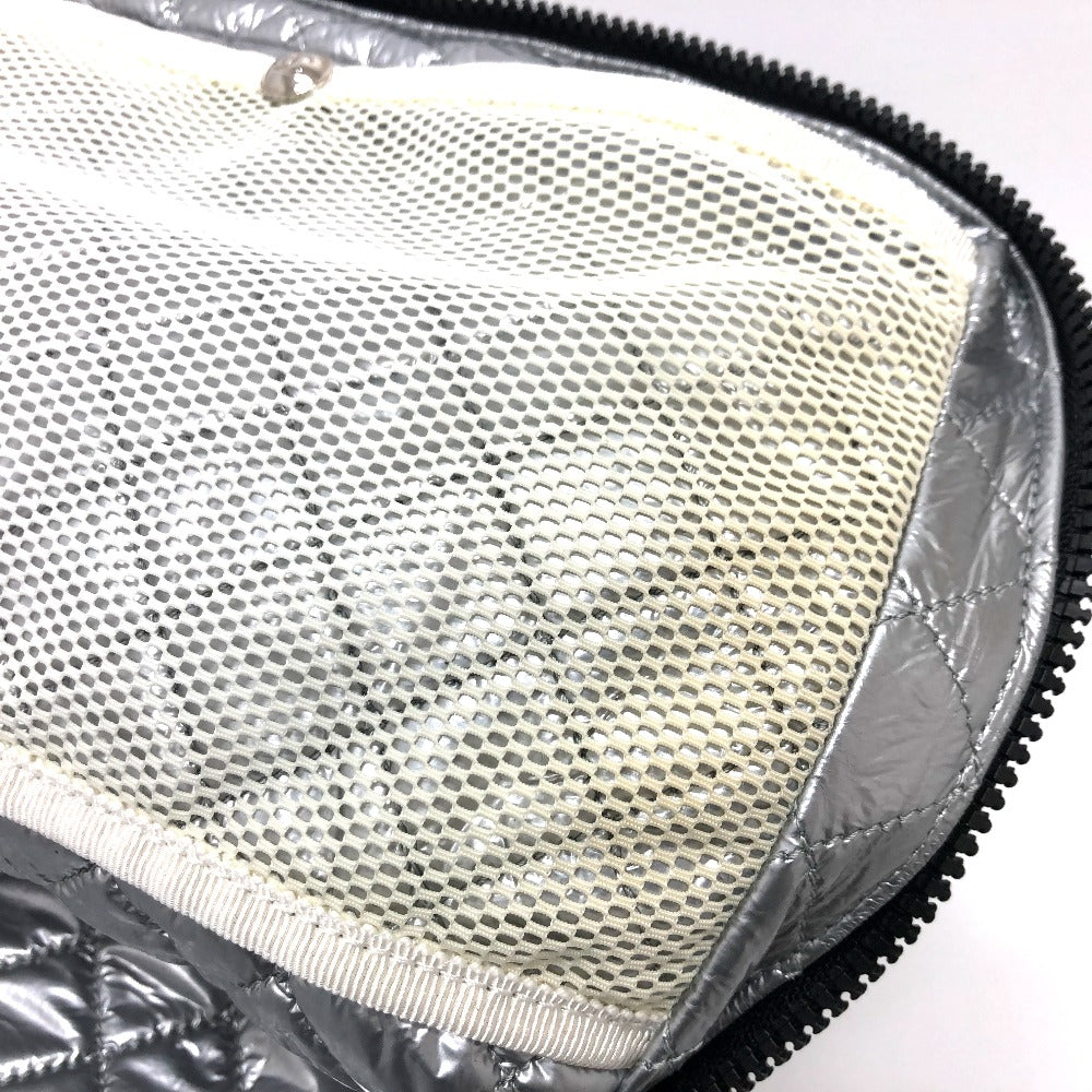 CHANEL チェック ココマーク クーラーバッグ 保冷バッグ カバン ショルダーバッグ キャンバス レディース ホワイト - brandshop-reference