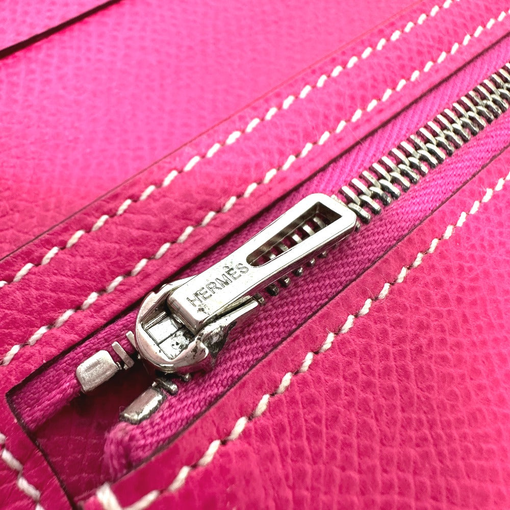 HERMES ベアンスフレ 長財布 ヴォーエプソン レディース ピンク - brandshop-reference