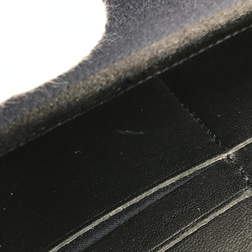 CHANEL エアライン トリプルココ ロングウォレット ラウンドファスナー 長財布 レザー レディース ブラック - brandshop-reference