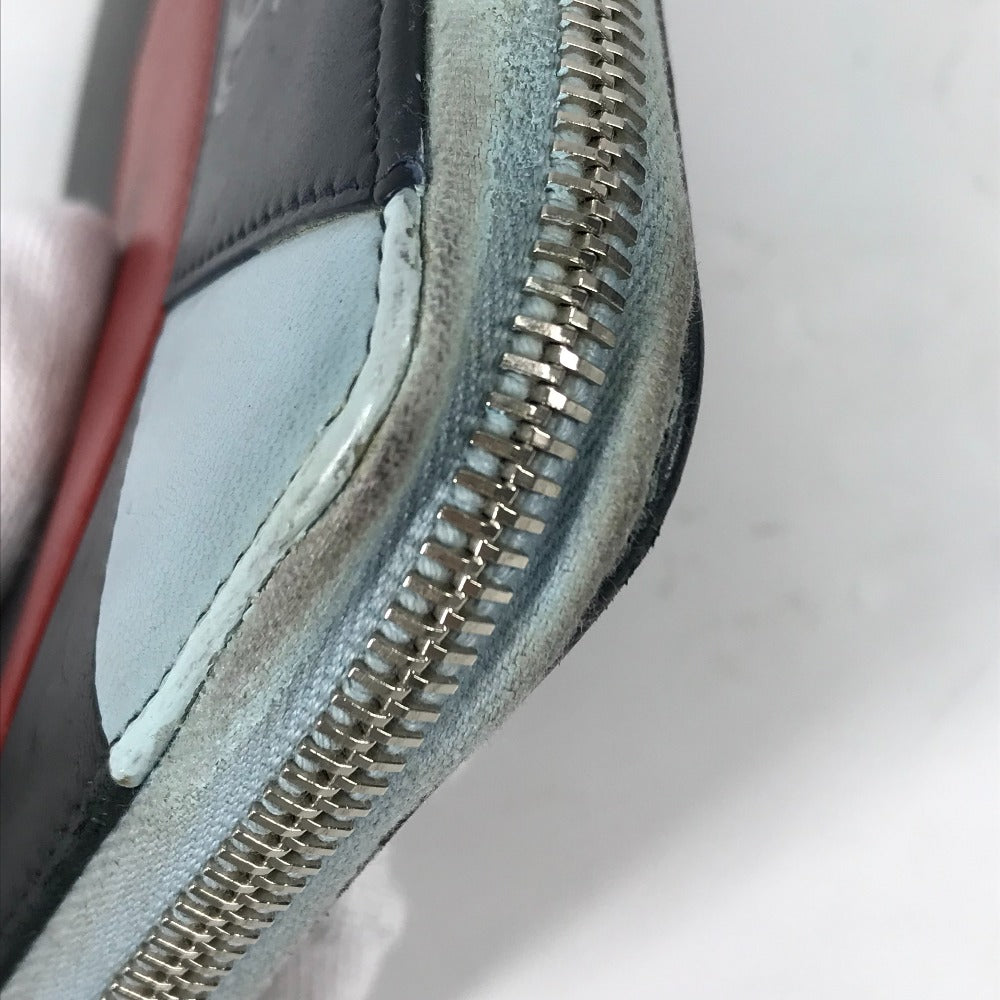 CHANEL エアライン トリプルココ ロングウォレット ラウンドファスナー 長財布 レザー レディース ブラック - brandshop-reference