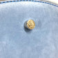 BVLGARI Tote Bag, Shoulder Bag, Décolleté 2-Way Handbag, Suede, Women's, Blue