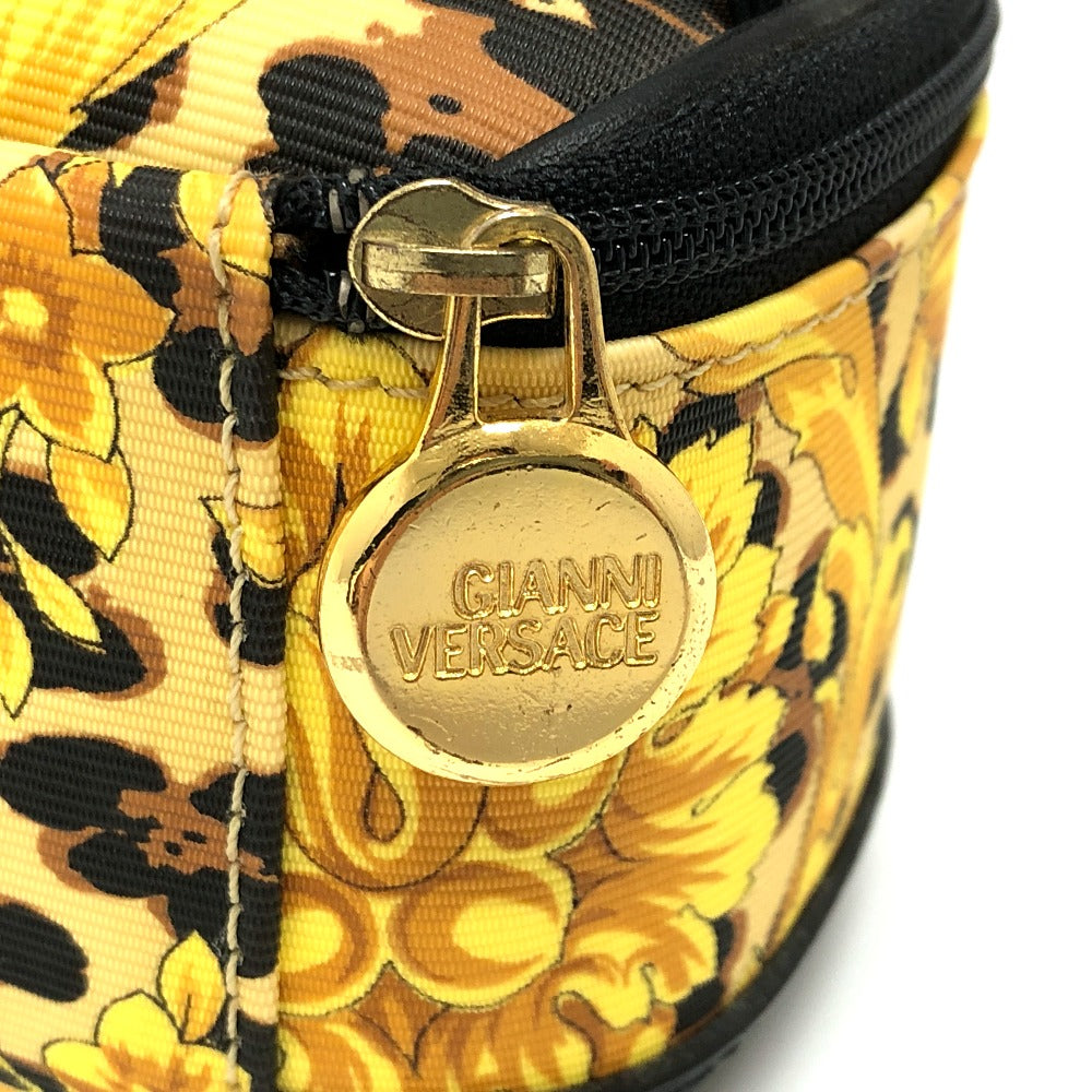 VERSACE 総柄 レオパード ミニカバン カバン バッグ メイクポーチ 化粧ポーチ ポーチ ナイロン/レザー レディース - brandshop-reference