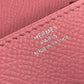 HERMES 財布 ルヴァンキャトル 小銭入れ コインケース ヴォーエプソン レディース ローズコンフェッティ ピンク
