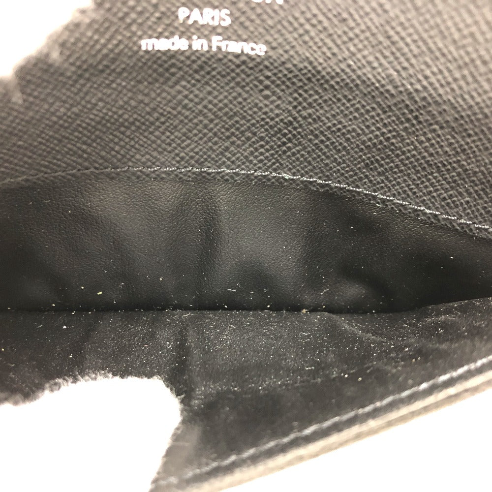 LOUIS VUITTON N63084 Damier Graphite Portefeuille Long Modular Wallet, Men's, Black, Damier Graphite Canvas