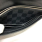 LOUIS VUITTON N63084 Damier Graphite Portefeuille Long Modular Wallet, Men's, Black, Damier Graphite Canvas