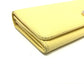 BVLGARI Logo Clip Long Wallet, Bifold Wallet, Leather, Women's, Yellow
