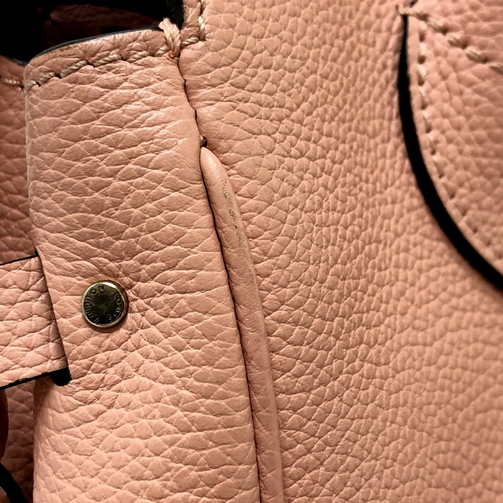 LOUIS VUITTON M54347 Mila PM Tote Bag, Handbag, Leather, Women's, Rose Poodle, Pink