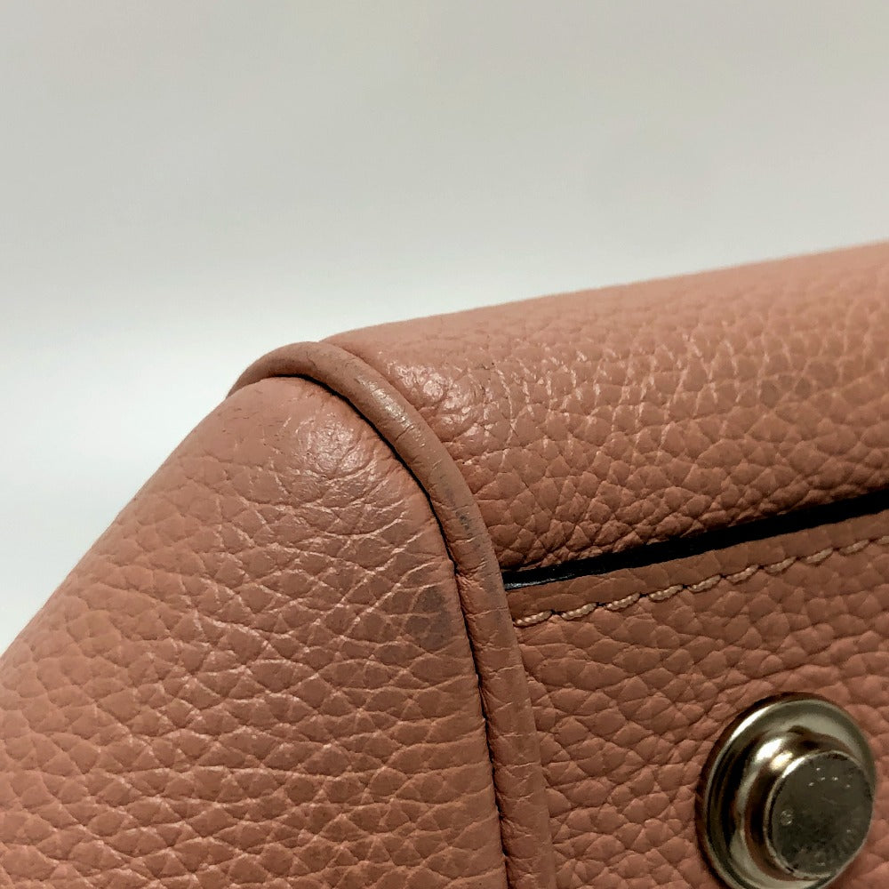 LOUIS VUITTON M54347 Mila PM Tote Bag, Handbag, Leather, Women's, Rose Poodle, Pink