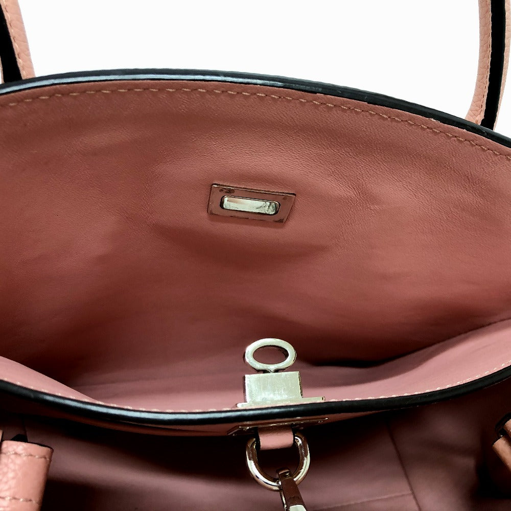 LOUIS VUITTON M54347 Mila PM Tote Bag, Handbag, Leather, Women's, Rose Poodle, Pink