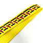 VERSACE 1002526 Greca Signature Shoulder Strap Canvas/Leather Women's Yellow