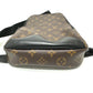 LOUIS VUITTON M45897 Monogram Macassar Avenue Sling Bag, Crossbody Bag, Men's, Brown, Monogram Macassar Canvas