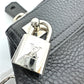 LOUIS VUITTON M94476 Greenwich Tote Bag in Taurillon Leather, Men's, Black