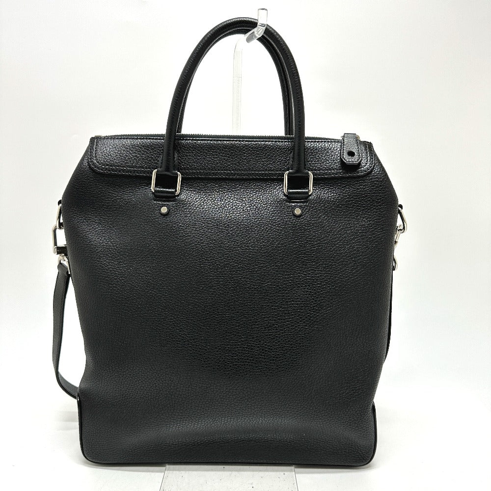 LOUIS VUITTON M94476 Greenwich Tote Bag in Taurillon Leather, Men's, Black