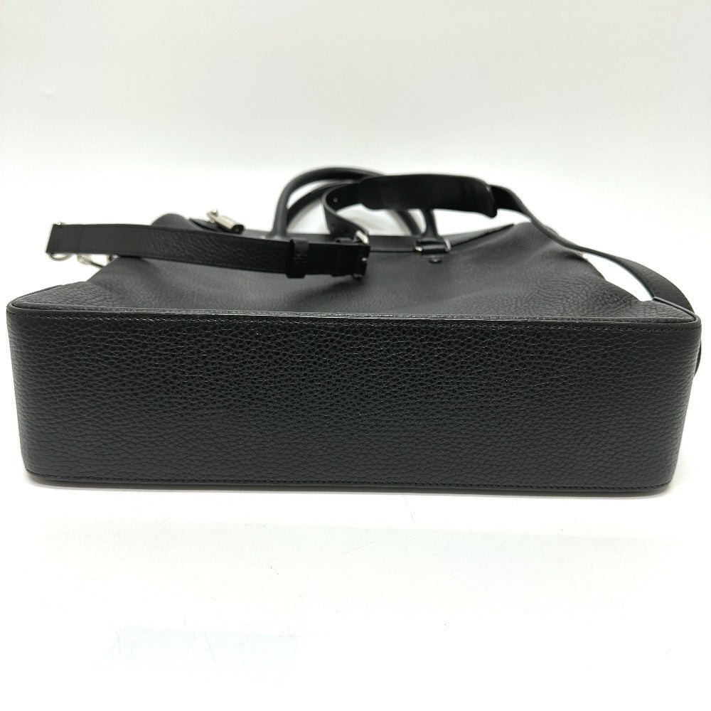 LOUIS VUITTON M94476 Greenwich Tote Bag in Taurillon Leather, Men's, Black