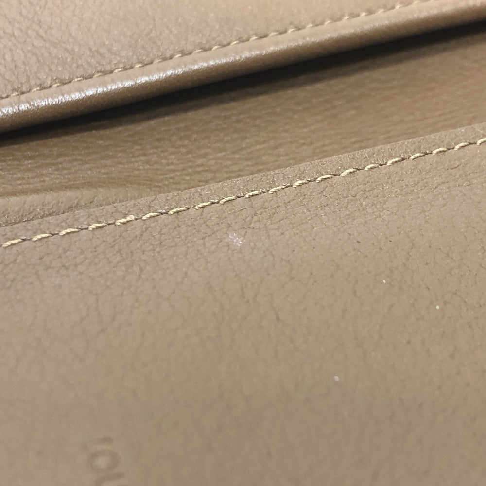 LOUIS VUITTON M58864 Zippy Wallet Vertical Long Wallet in Taurillon Leather, Brown, Men's