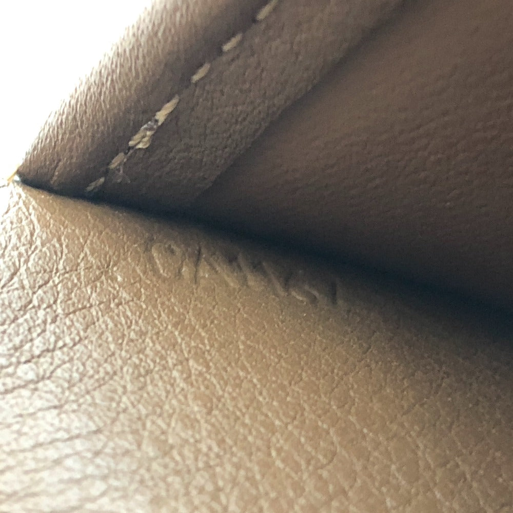 LOUIS VUITTON M58864 Zippy Wallet Vertical Long Wallet in Taurillon Leather, Brown, Men's