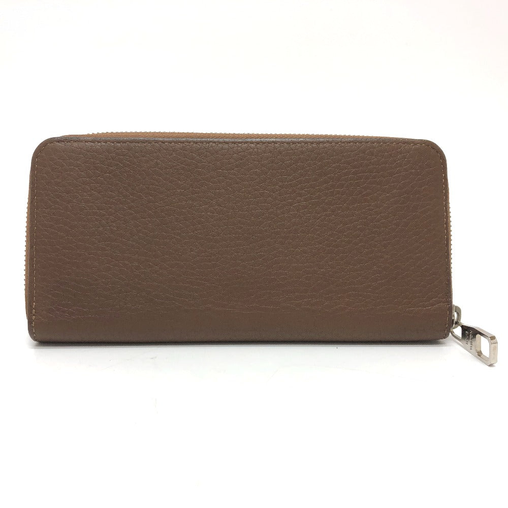 LOUIS VUITTON M58864 Zippy Wallet Vertical Long Wallet in Taurillon Leather, Brown, Men's