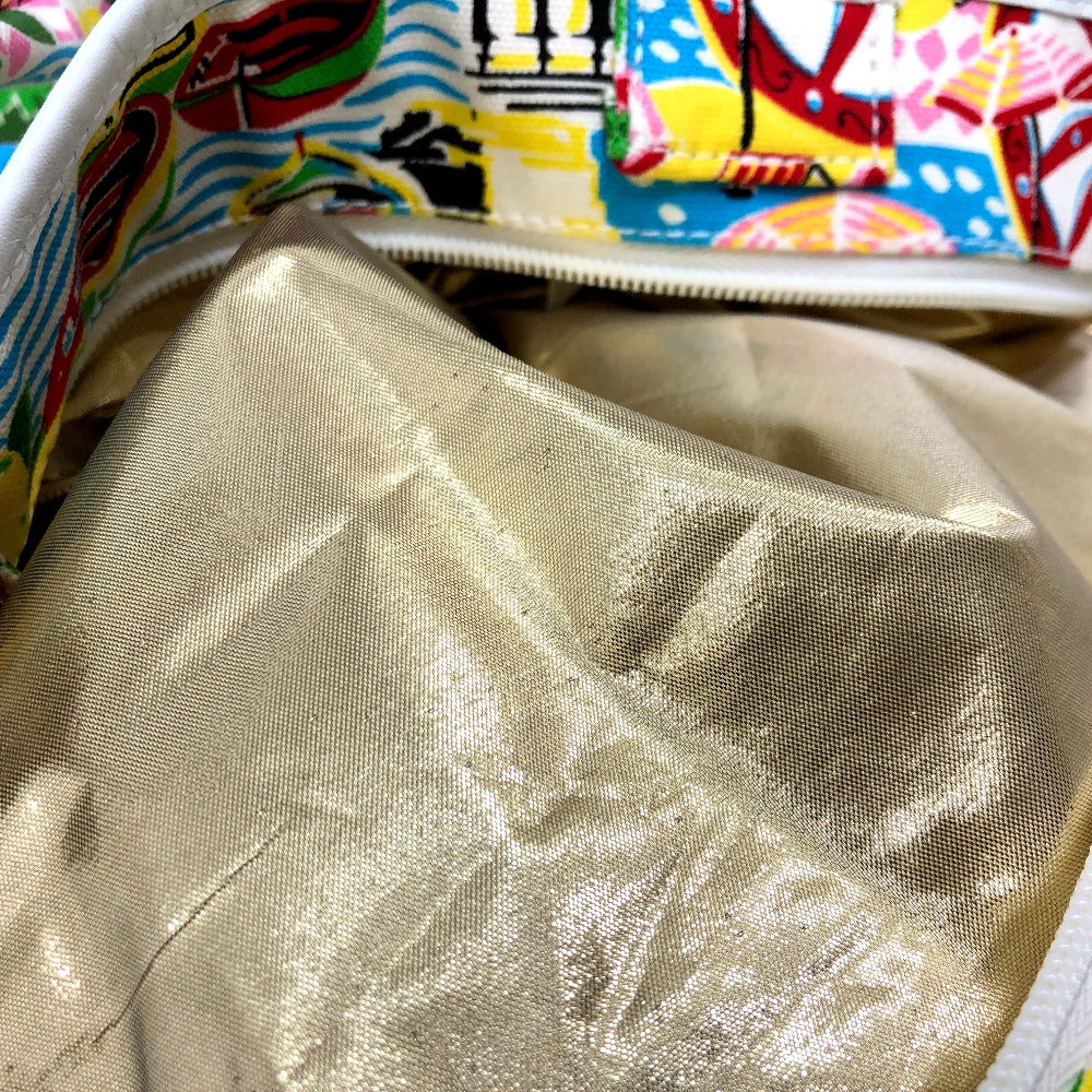DOLCE&amp;GABBANA Men's Canvas/Leather Tote Bag in Multicolor