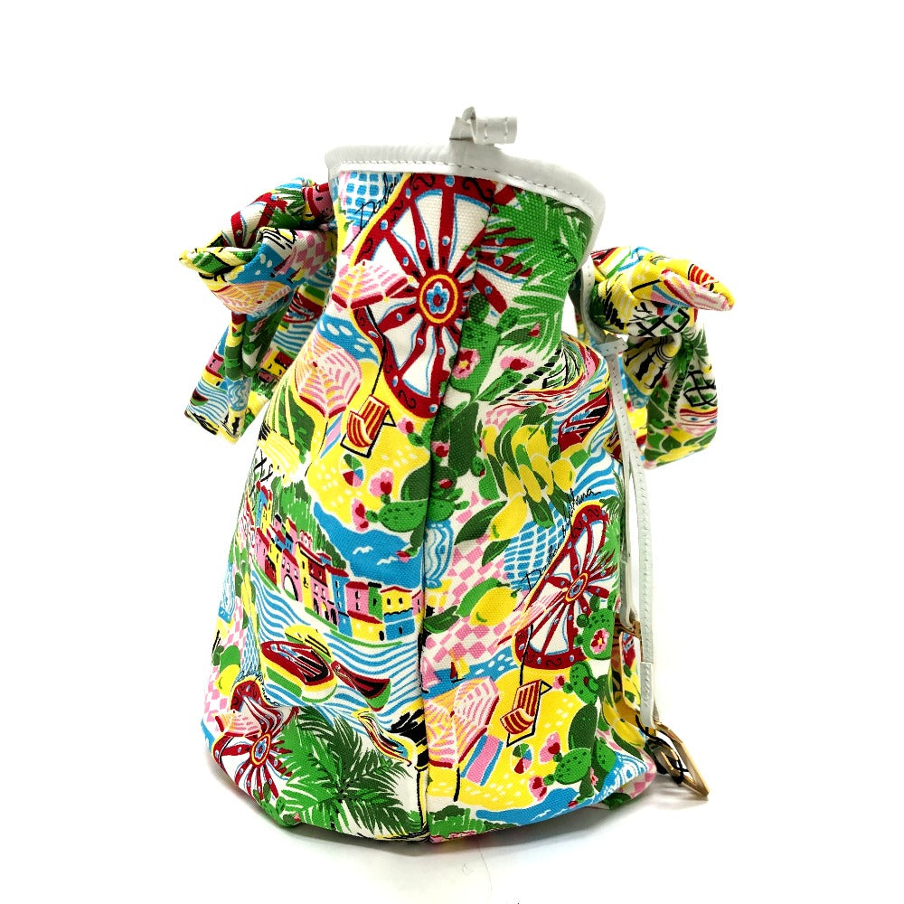 DOLCE&amp;GABBANA Men's Canvas/Leather Tote Bag in Multicolor