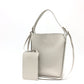 BALENCIAGA 659920 North South 2-Way Shoulder Bag, Leather, Women's, White