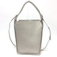 BALENCIAGA 659920 North South 2-Way Shoulder Bag, Leather, Women's, White