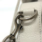 BALENCIAGA 659920 North South 2-Way Shoulder Bag, Leather, Women's, White